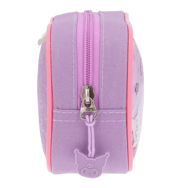 ESTUCHE ESCOLAR NIÑA KUROMI MORADO HELLO KITTY 7