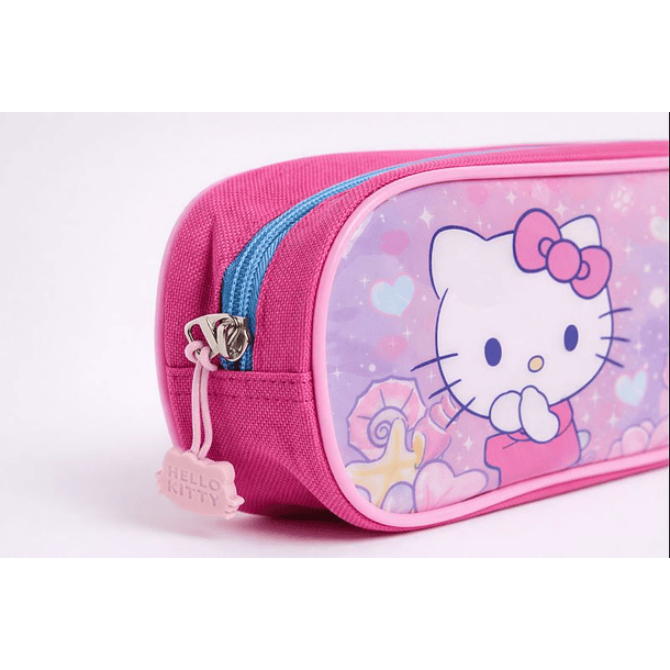 ESTUCHE LAPICES ESCOLAR HELLO KITTY ROSADO 4