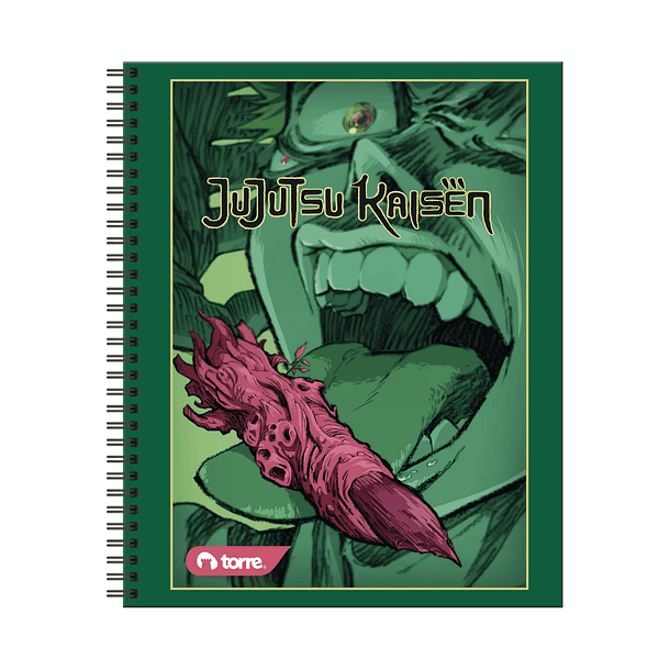 CUADERNO UNIVERSITARIO JUJUTSU KAISEN 100H 7M TORRE 3