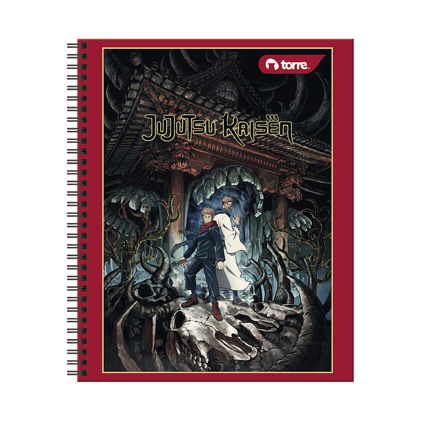 CUADERNO UNIVERSITARIO JUJUTSU KAISEN 100H 7M TORRE 8