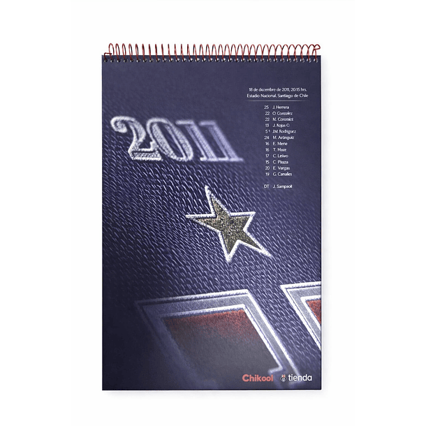 CROQUERA 22x32 80 HOJAS U DE CHILE STYLE 2