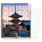 CUADERNO UNIVERSITARIO TRAVEL 100H 7MM RHEIN PACK 10  3