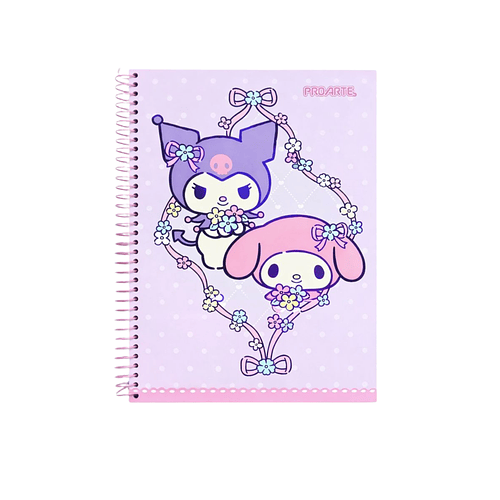 CUADERNO TRIPLE CARTA PROARTE 7MM 150H MY MELODY KUROMI
