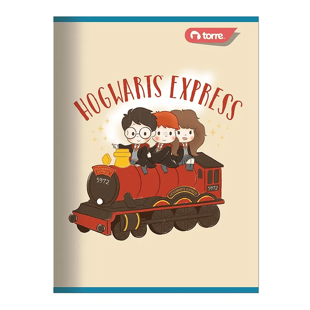 CUADERNO COLLEGE TORRE HARRY POTTER 7 MM 80 HOJAS 1