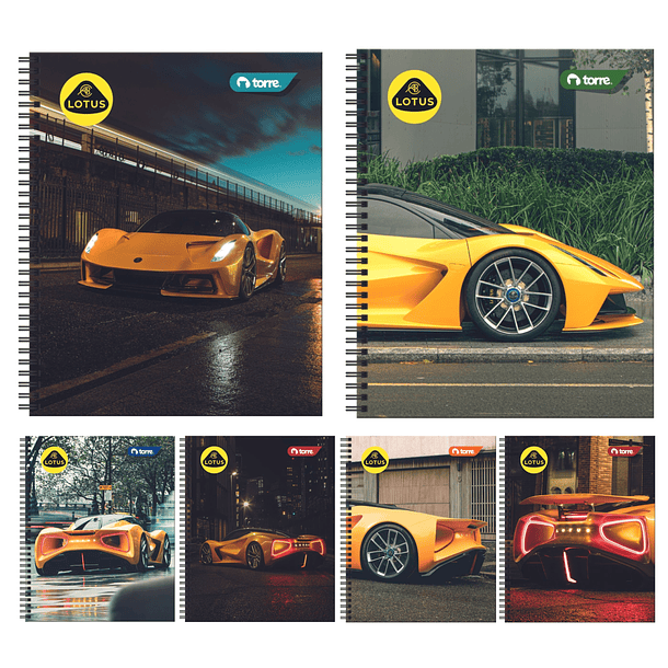 CUADERNO UNIVERSITARIO TORRE LOTUS 100H PACK 10  1