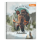 CUADERNO UNIVERSITARIO CLASICO HOMBRE 7MM 100H TORRE 9