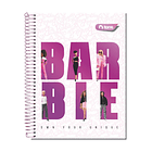 CUADERNO CARTA TRIPLE TOP BARBIE 7MM 120H TORRE 2