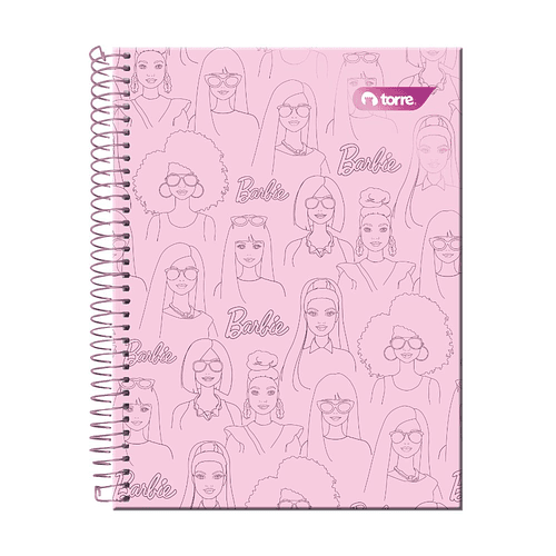 CUADERNO CARTA TRIPLE TOP BARBIE 7MM 120H TORRE