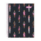 CUADERNO CARTA TRIPLE TOP BARBIE 7MM 120H TORRE 3