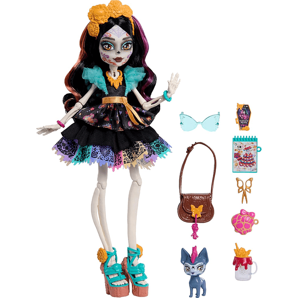 MUÑECA MONSTER HIGH ORIGINAL 2026 SKELITA CALAVERAS  3