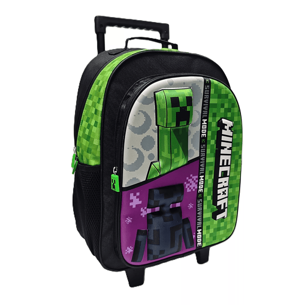 MOCHILA CON RUEDAS MINECRAFT 1