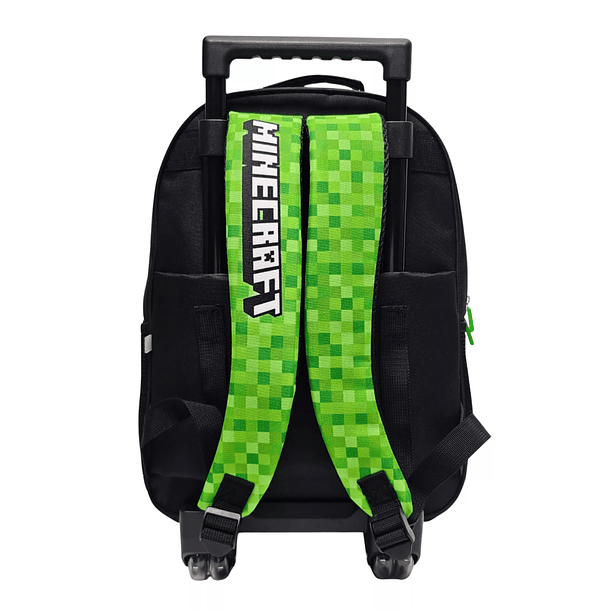 MOCHILA CON RUEDAS MINECRAFT 3