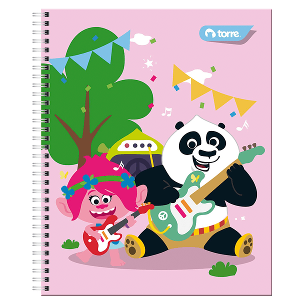 CUADERNO UNIVERSITARIO TORRE 7MM 100H KOUKOU PACK 10 5