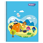 CUADERNO UNIVERSITARIO TORRE 7MM 100H KOUKOU PACK 10 6