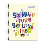 CUADERNO UNIVERSITARIO TORRE 7MM 100H KOUKOU PACK 10 8