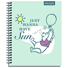 CUADERNO UNIVERSITARIO PROARTE 100H 7MM WINNIE POOH PACK 10 2