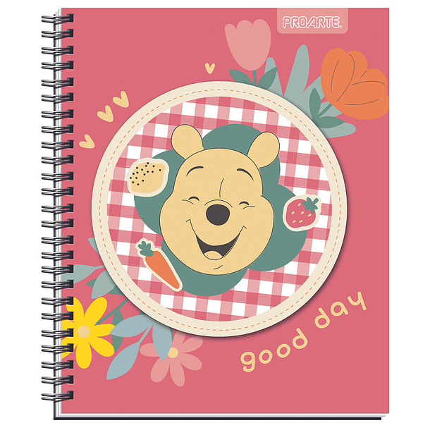CUADERNO UNIVERSITARIO PROARTE 100H 7MM WINNIE POOH PACK 10 13