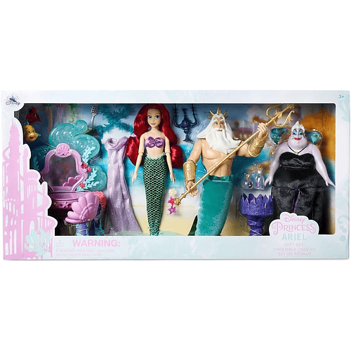 DISNEY STORE PLAYSET LA SIRENITA ORIGINAL