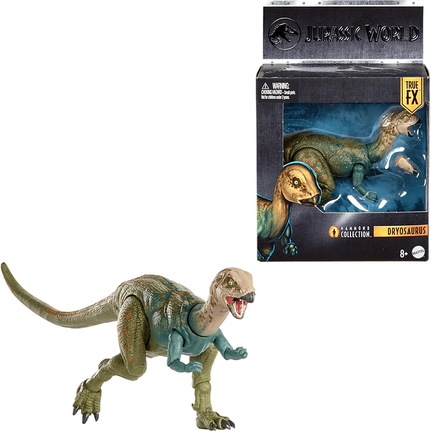 JURASSIC WORLD HAMMOND COLLECTION DRYOSAURUS MATTEL 1