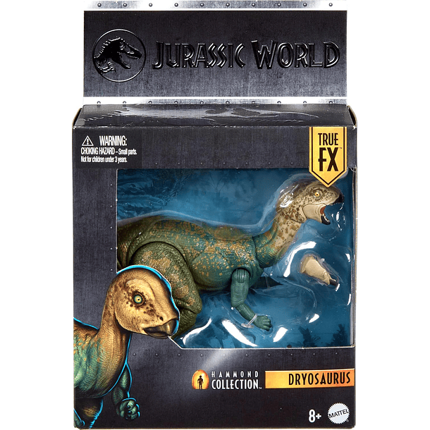 JURASSIC WORLD HAMMOND COLLECTION DRYOSAURUS MATTEL 6