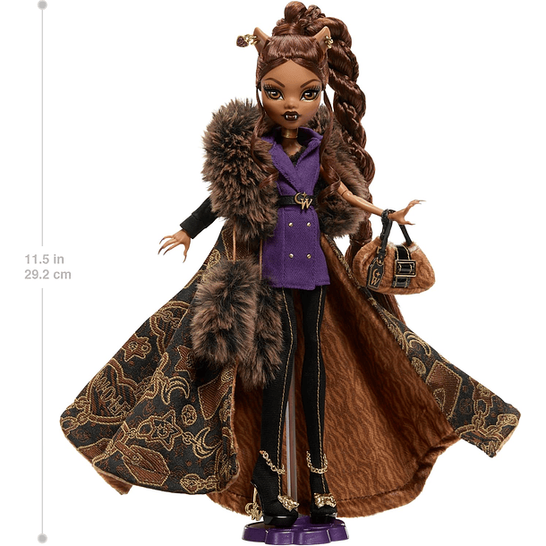 MUÑECA MONSTER HIGH CLAWDEEN WOLF HOUSE OF WOLF 5