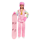 BARBIE PROFESIONES MUÑECA SET DE LUJO  SNOWBOARDER 1