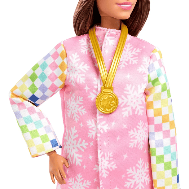 BARBIE PROFESIONES MUÑECA SET DE LUJO  SNOWBOARDER 4