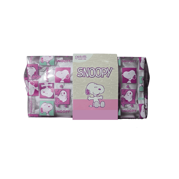 ESTUCHE SNOOPY GELATTI MATTE TRANSPARENTE 21cm