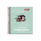 CUADERNO BOOK MAFALDA 7MM TORRE 150 HOJAS  1