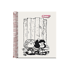 CUADERNO BOOK MAFALDA 7MM TORRE 150 HOJAS  3
