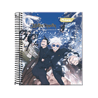 CUADERNO JUJUTSU KAISEN TORRE 7MM 150 HOJAS  4
