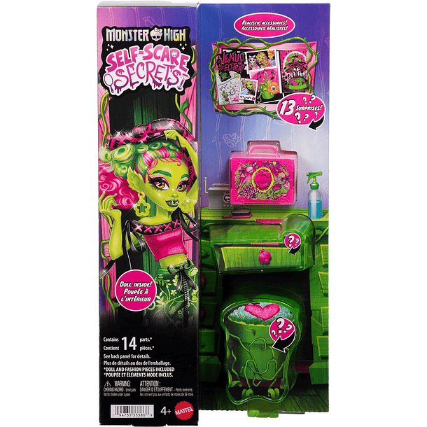 MUÑECA MONSTER HIGH VENUS 13 SORPRESAS MATTEL 6