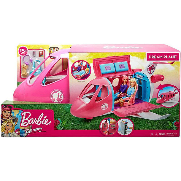 AVIÓN DE LOS SUEÑOS DE BARBIE GDG76 MATTEL 5