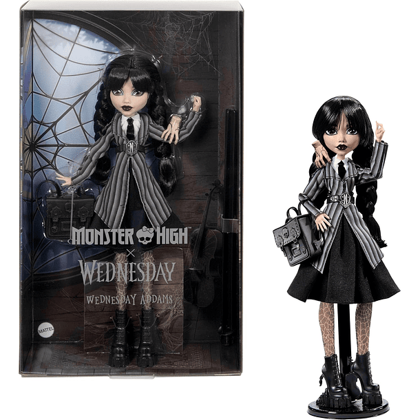 MONSTER HIGH WEDNESDAY ADDAMS NEVERMORE MATTEL 1