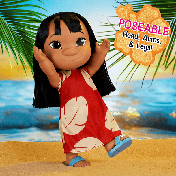 MUÑECA LILO 35 CM CON STITCH 12 CM DISNEY JUST PLAY 3