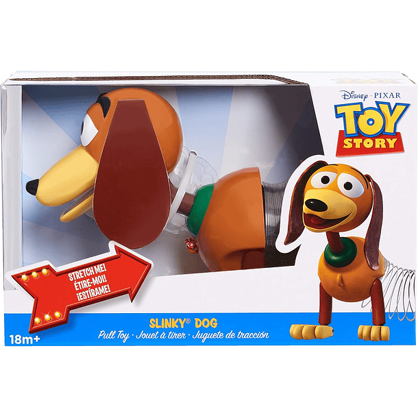 PERRO SLINKY TOY STORY JUST PLAY ARRASTRE 4