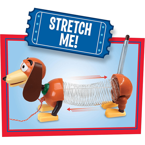 PERRO SLINKY TOY STORY JUST PLAY ARRASTRE 6