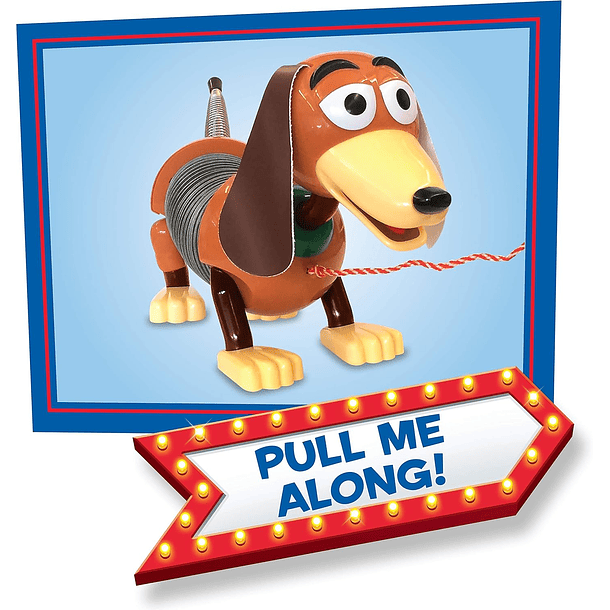 PERRO SLINKY TOY STORY JUST PLAY ARRASTRE 8