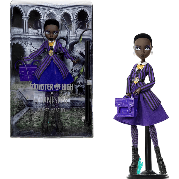 MUÑECA BIANCA BARCLAY MONSTER HIGH WEDNESDAY 1