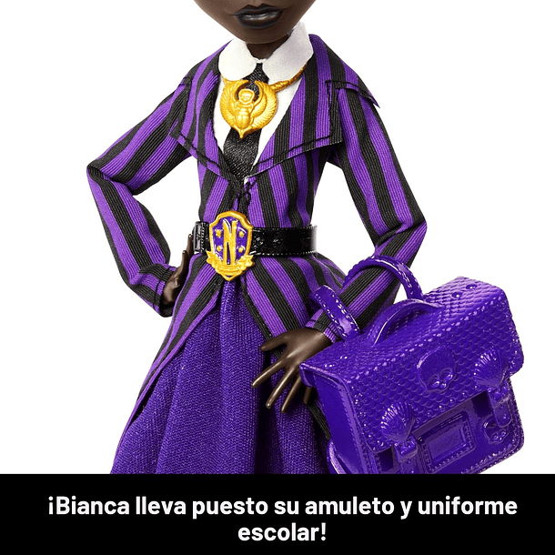 MUÑECA BIANCA BARCLAY MONSTER HIGH WEDNESDAY 6