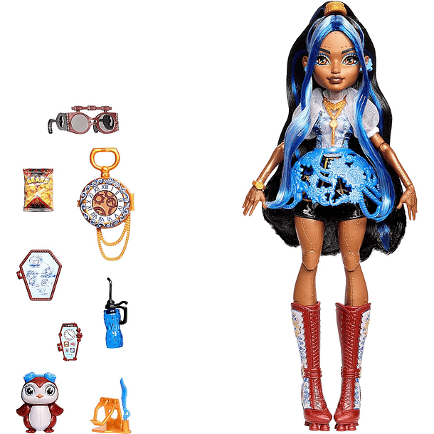 Muñeca Robecca Steam Monster High con accesorios 2