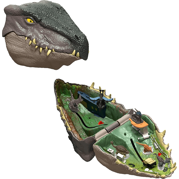 PLAYSET JURASSIC WORLD MUTADÓN MATTEL 1