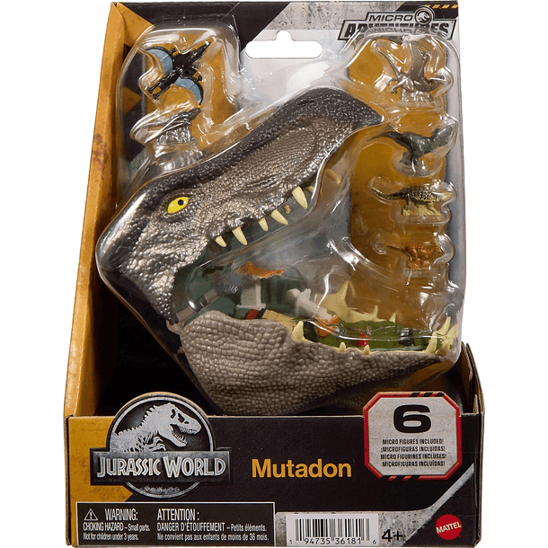 PLAYSET JURASSIC WORLD MUTADÓN MATTEL 2