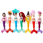 SET ARIEL Y HERMANAS MINI DOLL DISNEY OFICIAL 2