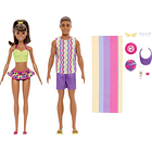 BARBIE Y KEN PLAYA 65 ANIVERSARIO CON ACCESORIOS 1