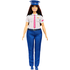 BARBIE PILOTO CAREERS CON UNIFORME Y GORRA 2