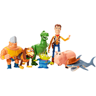 FIGURAS TOY STORY DISNEY 100 SET 7 PERSONAJES MATTEL 1