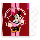 CUADERNO UNIVERSITARIO MINNIE 100H 7MM RHEIN ELECCION 2