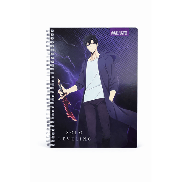 CUADERNO UNIVERSITARIO PROARTE 100H 7MM SOLO LEVELING  3