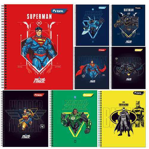 CUADERNO UNIVERSITARIO TORRE 100H 7MM DC